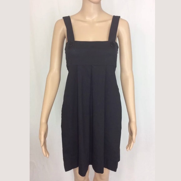 pleated jumper dress